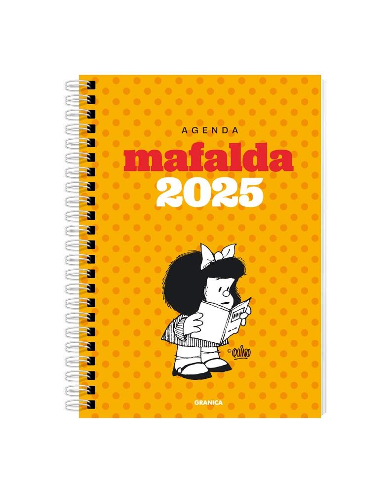 MAFALDA 2025, ANILLADA MÓDULOS AMARILLA | 9786316544353 | QUINO | Galatea Llibres | Llibreria online de Reus, Tarragona | Comprar llibres en català i castellà online