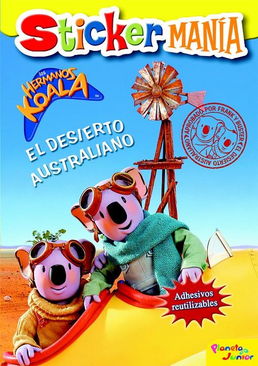 DESIERTO AUSTRALIANO HERMANOS KOALA STICKER | 9788408097792 | LOS HERMANOS KOALA | Galatea Llibres | Llibreria online de Reus, Tarragona | Comprar llibres en català i castellà online