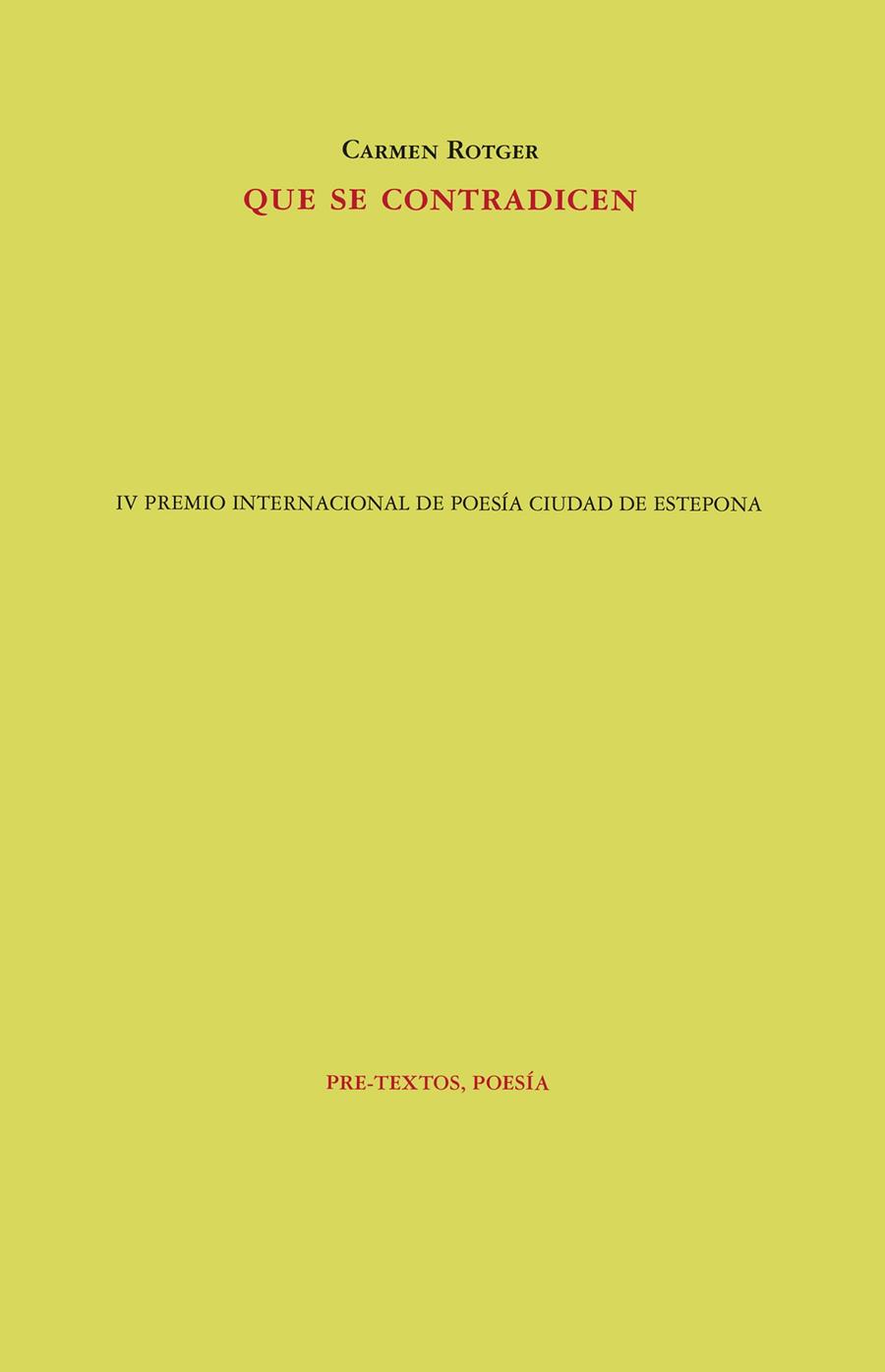 QUE SE CONTRADICEN | 9788410309180 | ROTGER, CARMEN | Galatea Llibres | Llibreria online de Reus, Tarragona | Comprar llibres en català i castellà online