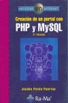 CREACION DE UN PORTAL CON PHP Y MYSQL | 9788478976904 | PAVON PUERTAS, JACOBO | Galatea Llibres | Llibreria online de Reus, Tarragona | Comprar llibres en català i castellà online