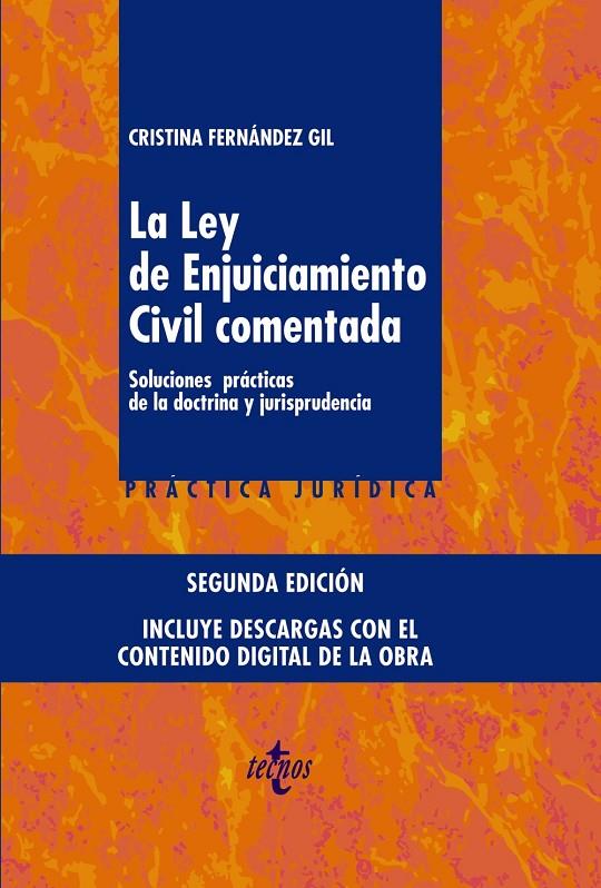 LA LEY DE ENJUICIAMIENTO CIVIL COMENTADA | 9788430963669 | FERNÁNDEZ GIL, CRISTINA | Galatea Llibres | Librería online de Reus, Tarragona | Comprar libros en catalán y castellano online