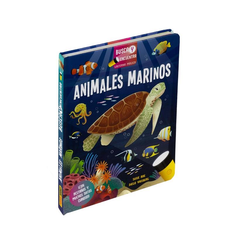 BUSCA Y ENCUENTRA LINTERNA MÁGICA - ANIMALES MARINOS | 9788411506335 | Galatea Llibres | Llibreria online de Reus, Tarragona | Comprar llibres en català i castellà online