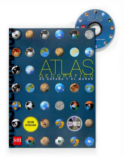 ATLAS GEOGRAFICO DE ESPAÑA Y EL MUNDO + CD-ROM | 9788467517644 | EQUIPO DE EDUCACIÓN SECUNDARIA DE EDICIONES SM, | Galatea Llibres | Librería online de Reus, Tarragona | Comprar libros en catalán y castellano online