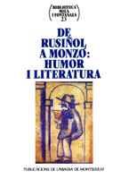 DE RUSIÑOL A MONZO:HUMOR I LITERATURA | 9788478266951 | CASACUBERTA, MARGARIDA/GUSTÀ, MARINA | Galatea Llibres | Llibreria online de Reus, Tarragona | Comprar llibres en català i castellà online