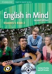 ENGLISH IN MIND FOR SPANISH SPEAKERS 2. STUDENT'S BOOK WITH DVD-ROM | 9788483239636 | PUCHTA, HERBERT/STRANKS, JEFF | Galatea Llibres | Llibreria online de Reus, Tarragona | Comprar llibres en català i castellà online