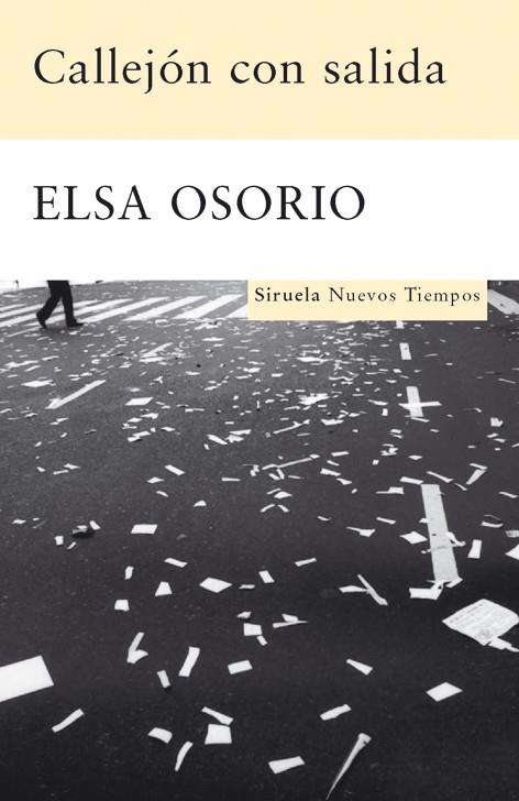 CALLEJÓN CON SALIDA | 9788498412482 | OSORIO, ELSA | Galatea Llibres | Llibreria online de Reus, Tarragona | Comprar llibres en català i castellà online