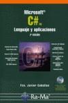 MICROSOFT C# : LENGUAJE Y APLICACIONES | 9788478978137 | CEBALLOS SIERRA, FCO. JAVIER | Galatea Llibres | Llibreria online de Reus, Tarragona | Comprar llibres en català i castellà online