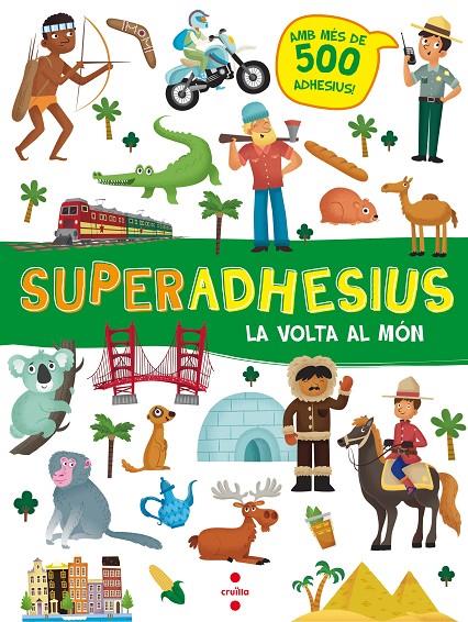 SUPERADHESIUS LA VOLTA AL MON | 9788466143196 | Galatea Llibres | Llibreria online de Reus, Tarragona | Comprar llibres en català i castellà online