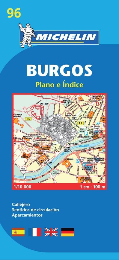 BURGOS MAPA 1:10 000 | 9782067158481 | VARIOS AUTORES | Galatea Llibres | Llibreria online de Reus, Tarragona | Comprar llibres en català i castellà online