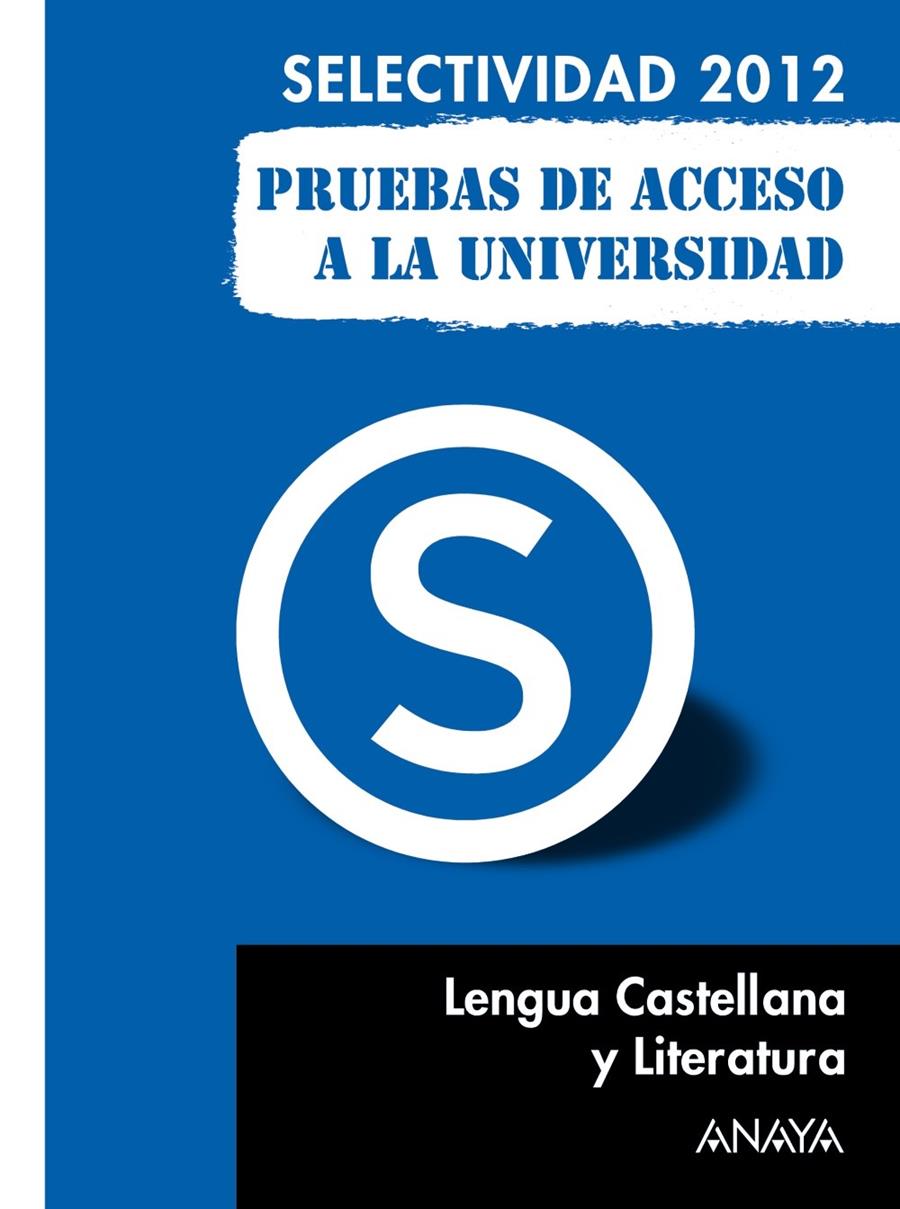 LENGUA CASTELLANA Y LITERATURA SELECTIVIDAD 2012 | 9788467835663 | LUNA FERNÁNDEZ, REMEDIOS | Galatea Llibres | Librería online de Reus, Tarragona | Comprar libros en catalán y castellano online