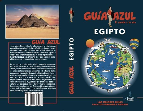 EGIPTO GUIA AZUL 2019 | 9788417368920 | MARTÍNEZ, MOISÉS/GARCÍA, JESÚS | Galatea Llibres | Llibreria online de Reus, Tarragona | Comprar llibres en català i castellà online