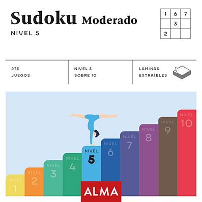 SUDOKU MODERADO. NIVEL 5 (CUADRADOS DE DIVERSIÓN) | 9788415618904 | Galatea Llibres | Llibreria online de Reus, Tarragona | Comprar llibres en català i castellà online