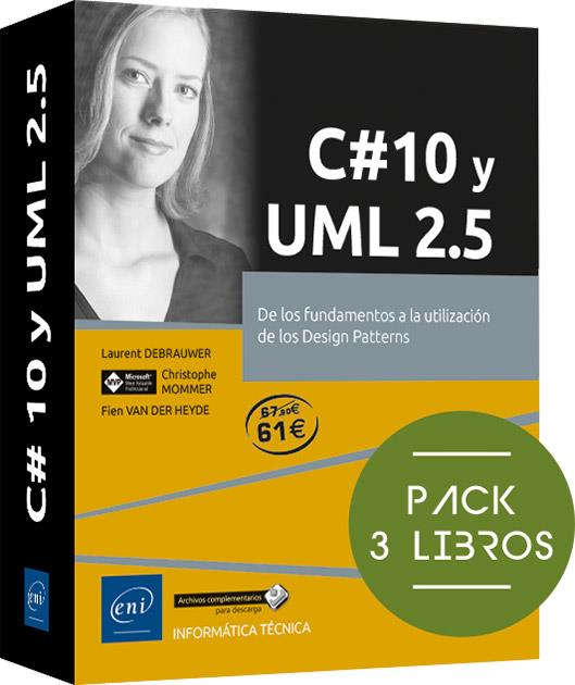 C# 10 Y UML 2.5 | 9782409046889 | MOMMER, CHRISTOPHE/DEBRAUWER, LAURENT/VAN DER HEYDE, FIEN | Galatea Llibres | Llibreria online de Reus, Tarragona | Comprar llibres en català i castellà online