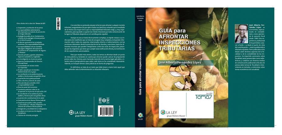 GUIA PARA AFRONTAR INSPECCIONES TRIBUTARIAS | 9788481266245 | FERNANDEZ LOPEZ | Galatea Llibres | Llibreria online de Reus, Tarragona | Comprar llibres en català i castellà online