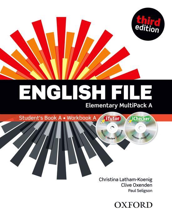 ENGLISH FILE THIRD EDITION ELEMENTARY: MULTIPACK A WITH ITUTOR AND ICHECKER | 9780194598668 | OXENDEN, CLIVE/LATHAM-KOENIG, CHRISTINA/SELIGSON, PAUL | Galatea Llibres | Llibreria online de Reus, Tarragona | Comprar llibres en català i castellà online