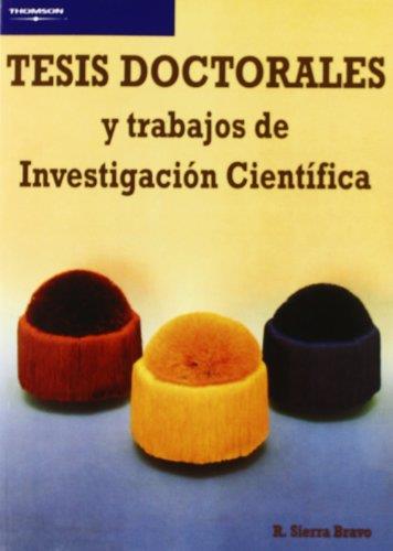 TESIS DOCTORAL Y TRABAJOS DE INVESTIGACION CIENTIFICA | 9788497321389 | SIERRA BRAVO, R. | Galatea Llibres | Llibreria online de Reus, Tarragona | Comprar llibres en català i castellà online