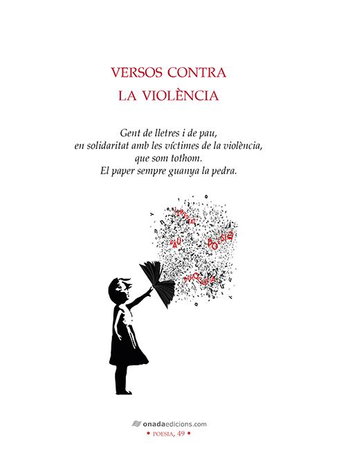 VERSOS CONTRA LA VIOLèNCIA | 9788417050405 | VV.AA. | Galatea Llibres | Llibreria online de Reus, Tarragona | Comprar llibres en català i castellà online