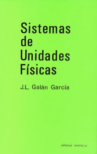 SISTEMAS DE UNIDADES FISICAS        (DIP) | 9788429143010 | GALAN GARCIA, J.L. | Galatea Llibres | Llibreria online de Reus, Tarragona | Comprar llibres en català i castellà online