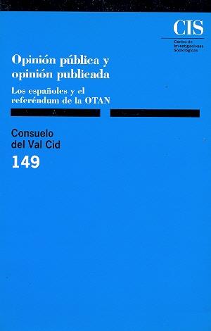 OPINION PUBLICA Y OPINION PUBLICADA | 9788474762297 | DEL VAL CID, CONSUELO | Galatea Llibres | Llibreria online de Reus, Tarragona | Comprar llibres en català i castellà online