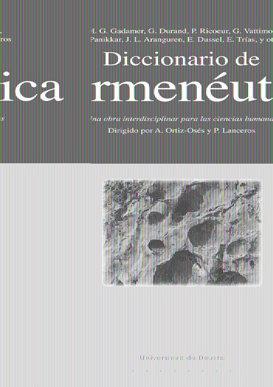 DICCIONARIO DE HERMENEUTICA | 9788474859171 | AA.VV. | Galatea Llibres | Librería online de Reus, Tarragona | Comprar libros en catalán y castellano online