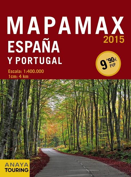 MAPAMAX ESPAÑA Y PORTUGAL 2015 | 9788499356488 | Galatea Llibres | Llibreria online de Reus, Tarragona | Comprar llibres en català i castellà online