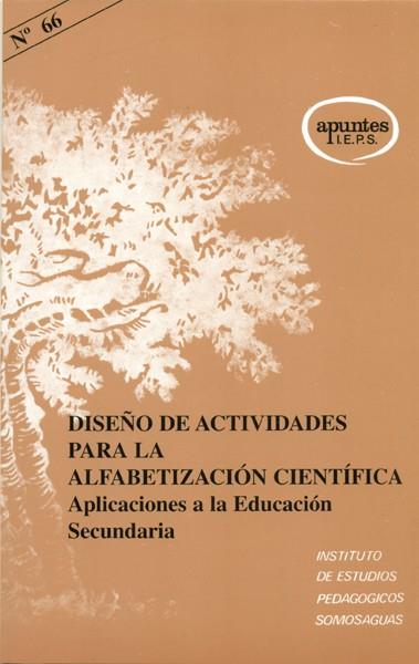 DISEÑO DE ACTIVIDADES PARA LA ALFABETIZACION CIENTIFICA | 9788427713147 | INSTITUTO DE ESTUDIOS PEDAGOGICOS | Galatea Llibres | Llibreria online de Reus, Tarragona | Comprar llibres en català i castellà online