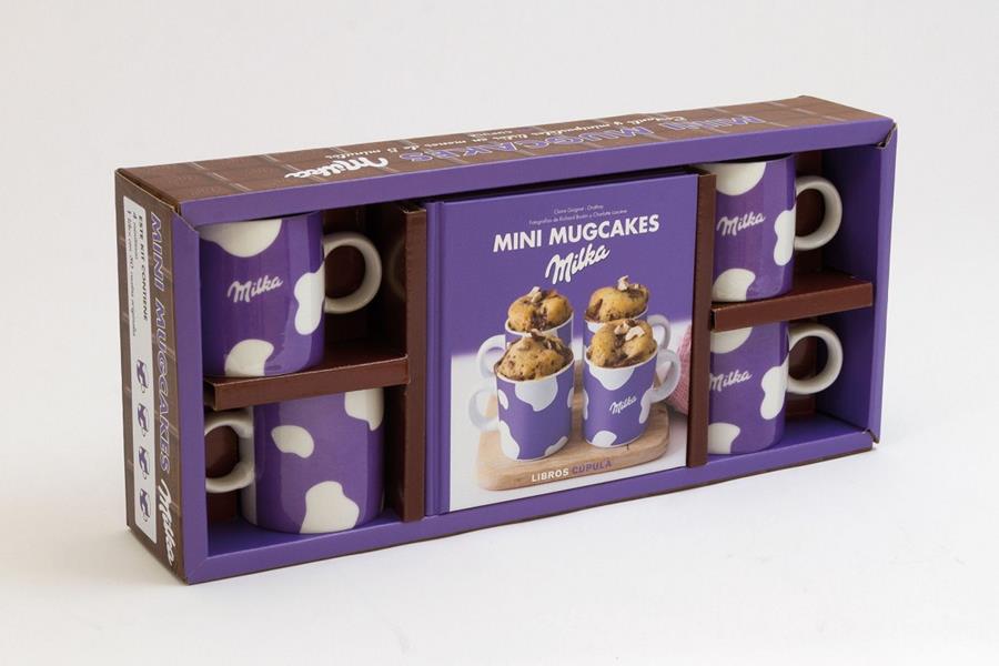 KIT MINI MUGCAKES MILKA® | 9788448021160 | GUIGNOT, CLAIRE | Galatea Llibres | Llibreria online de Reus, Tarragona | Comprar llibres en català i castellà online