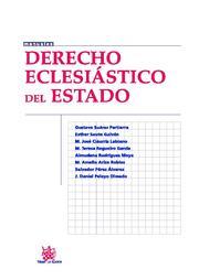 DERECHO ECLESIASTICO DEL ESTADO | 9788490046678 | GUSTAVO SUÁREZ PERTIERRA/ESTHER SOUTO GALVÁN/Mª JOSÉ CIAURRIZ LABIANO/Mª TERESA REGUEIRO GARCÍA/ALMU | Galatea Llibres | Llibreria online de Reus, Tarragona | Comprar llibres en català i castellà online