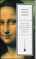 QUE ES UNA OBRA MAESTRA? | 9788484323914 | DANTO | Galatea Llibres | Llibreria online de Reus, Tarragona | Comprar llibres en català i castellà online