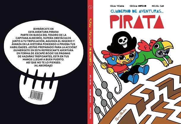 CUADERNO DE AVENTURAS... PIRATA | 9788412820034 | VICIANA PÉREZ, CELIA | Galatea Llibres | Librería online de Reus, Tarragona | Comprar libros en catalán y castellano online