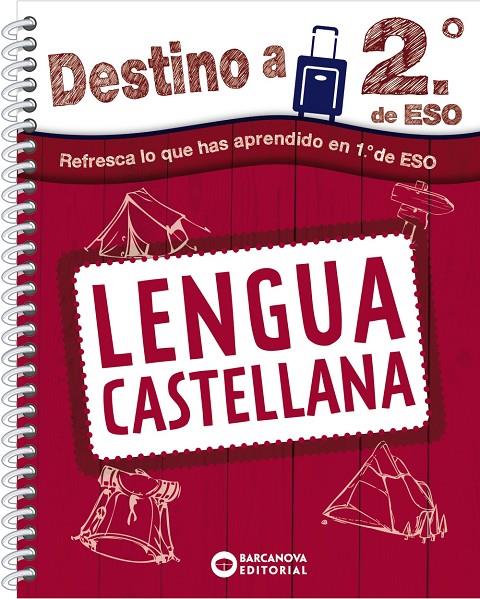 DESTINO A 2º DE ESO. LENGUA CASTELLANA | 9788448950767 | GIMENO, EDUARDO/MINDÁN, JOAQUÍN | Galatea Llibres | Llibreria online de Reus, Tarragona | Comprar llibres en català i castellà online