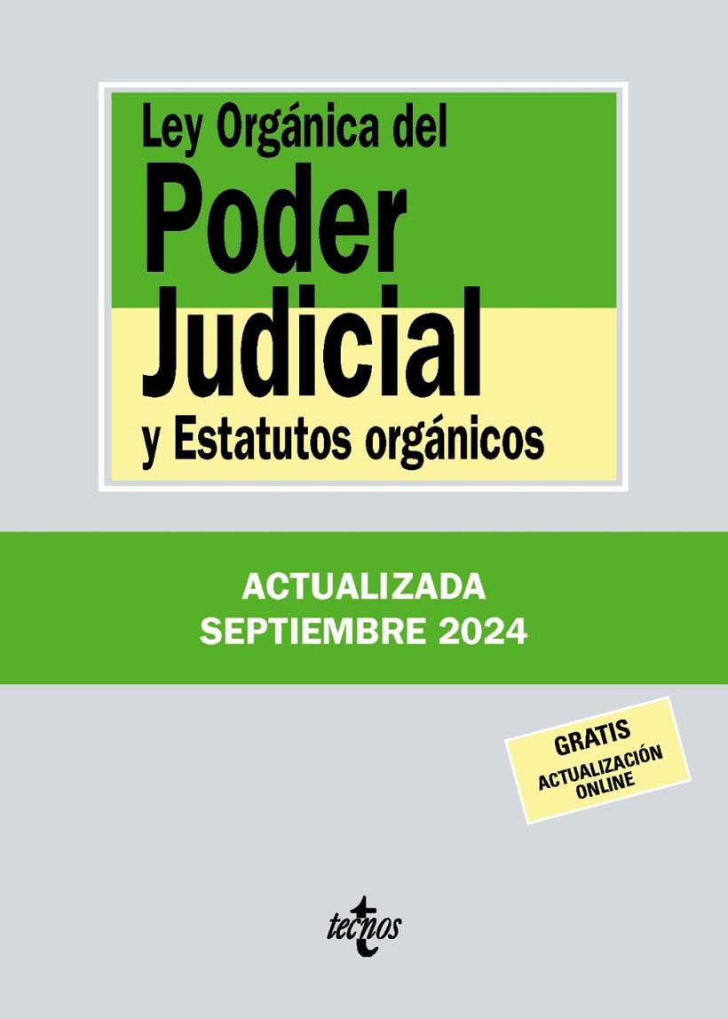 LEY ORGÁNICA DEL PODER JUDICIAL | 9788430988372 | Galatea Llibres | Llibreria online de Reus, Tarragona | Comprar llibres en català i castellà online