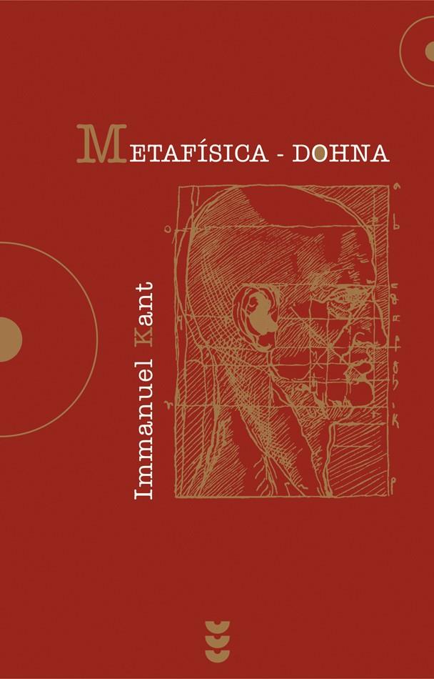 METAFISICA - DOHNA | 9788430116270 | KANT, IMMANUEL | Galatea Llibres | Librería online de Reus, Tarragona | Comprar libros en catalán y castellano online