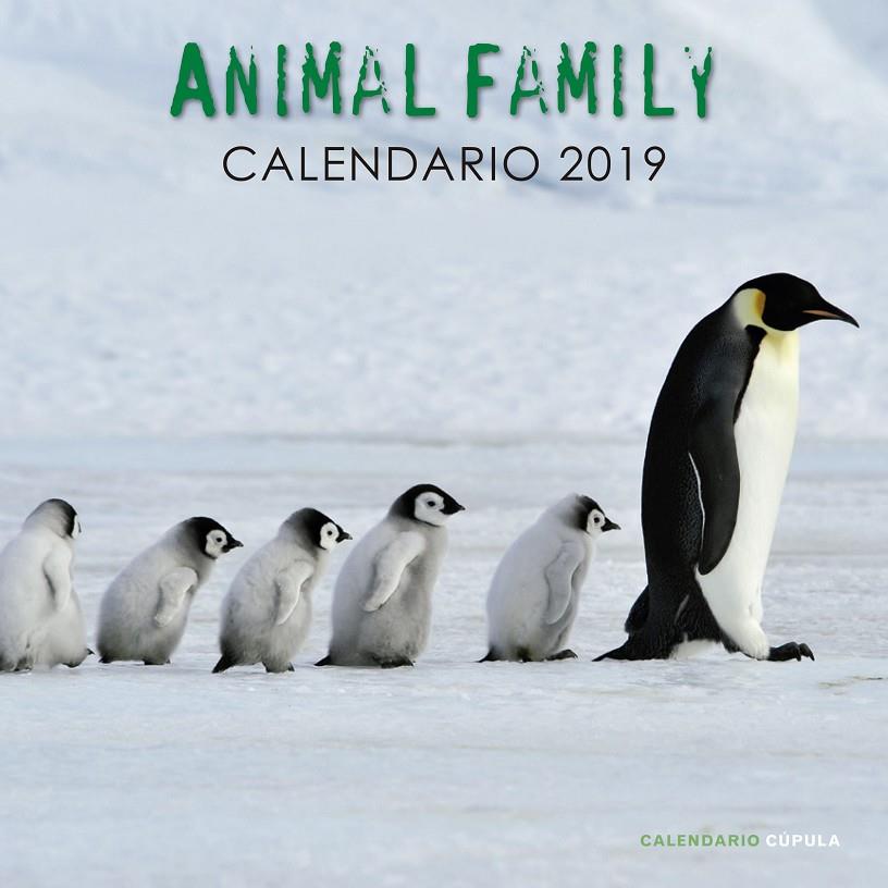 CALENDARIO ANIMAL FAMILY 2019 | 9788448024703 | AA. VV. | Galatea Llibres | Llibreria online de Reus, Tarragona | Comprar llibres en català i castellà online