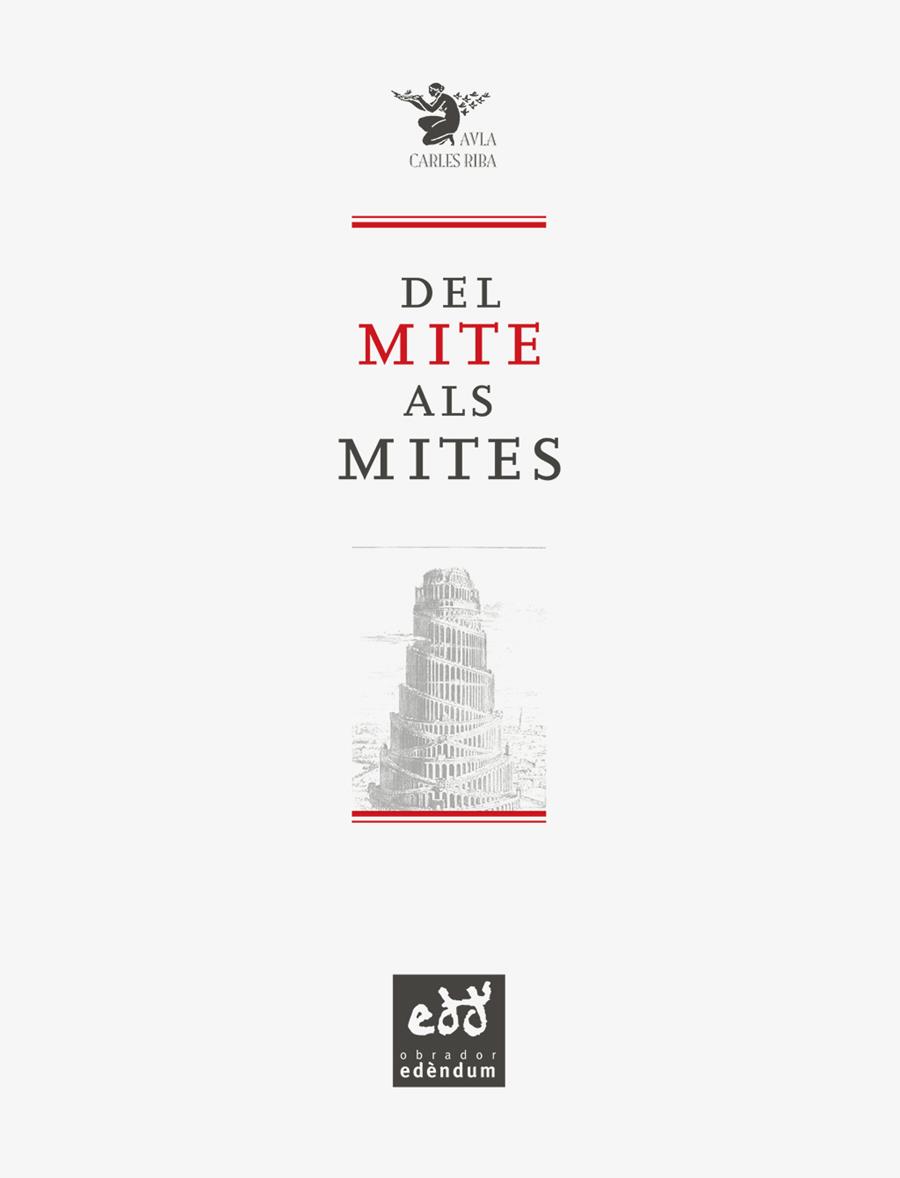 DEL MITE ALS MITES | 9788493443443 | DUCH, LLUIS | Galatea Llibres | Llibreria online de Reus, Tarragona | Comprar llibres en català i castellà online