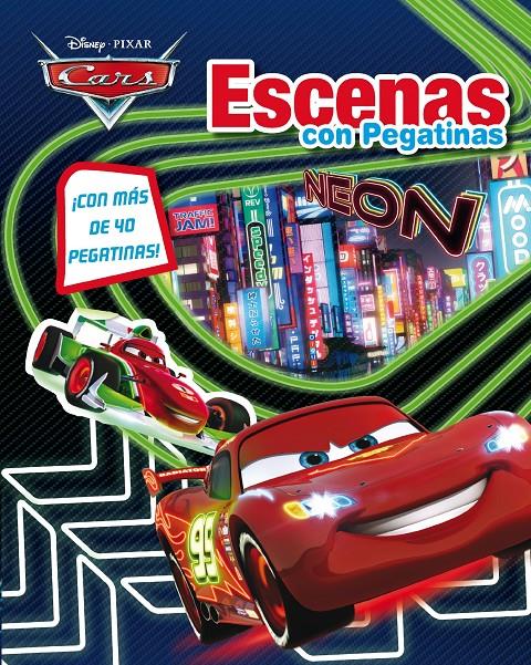 CARS NEON. ESCENAS CON PEGATINAS | 9788499516370 | Galatea Llibres | Llibreria online de Reus, Tarragona | Comprar llibres en català i castellà online