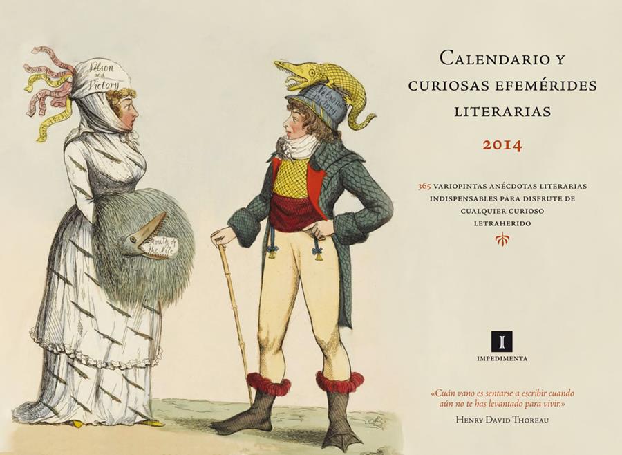 CALENDARIO ANÉCDOTAS LITERARIAS 2014 | 9788415578994 | AA.VV, AA.VV | Galatea Llibres | Librería online de Reus, Tarragona | Comprar libros en catalán y castellano online