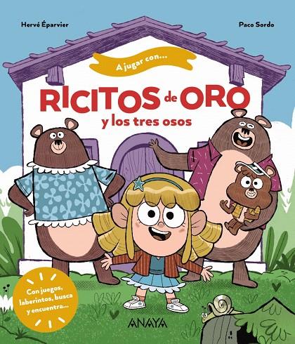 A JUGAR CON RICITOS DE ORO | 9788414340295 | ÉPARVIER, HERVÉ | Galatea Llibres | Librería online de Reus, Tarragona | Comprar libros en catalán y castellano online