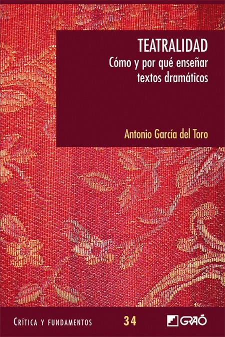 TEATRALIDAD | 9788499800684 | GARCÍA DEL TORO, ANTONIO | Galatea Llibres | Llibreria online de Reus, Tarragona | Comprar llibres en català i castellà online