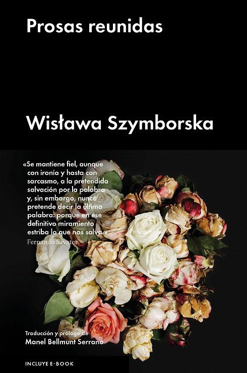 PROSAS REUNIDAS | 9788416665617 | SZYMBORSKA, WISLAVA | Galatea Llibres | Llibreria online de Reus, Tarragona | Comprar llibres en català i castellà online