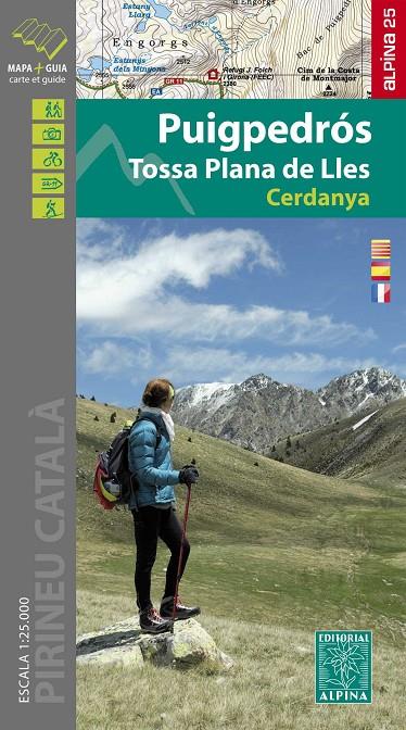 PUIGPEDROS. TOSSA PLANA DE LLES. CERDANYA MAPA + GUIA | 9788480907361 | AA.VV. | Galatea Llibres | Llibreria online de Reus, Tarragona | Comprar llibres en català i castellà online