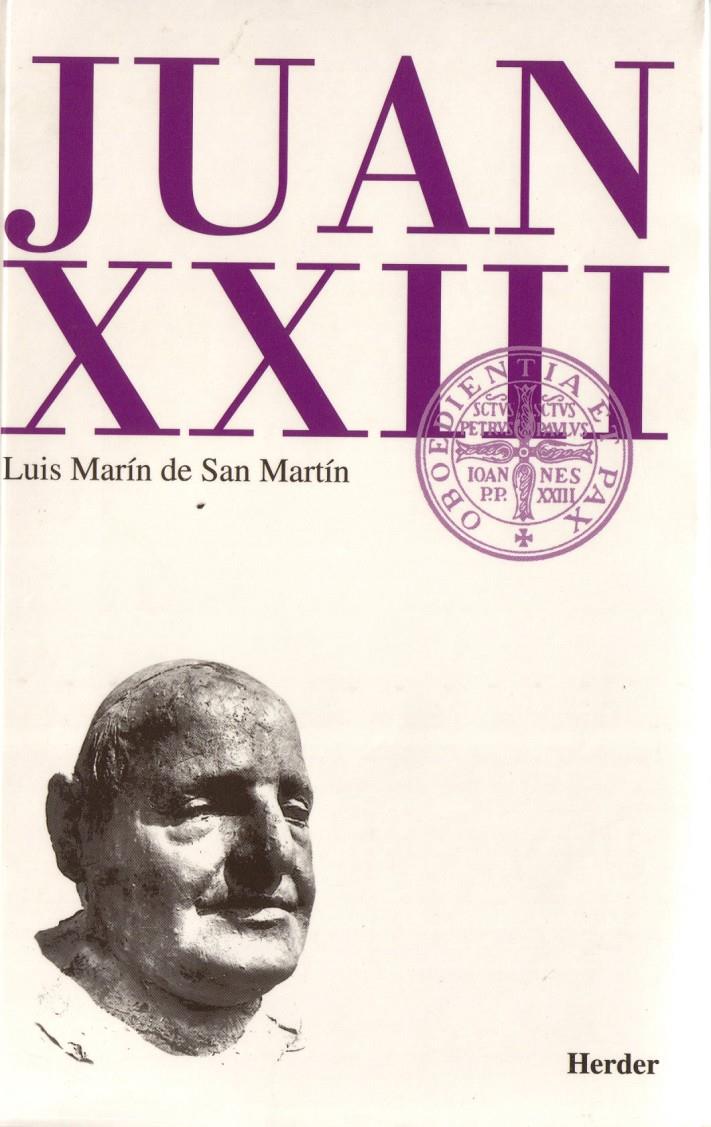 JUAN XXIII | 9788425420634 | MARIN DE SAN MARTIN, LUIS | Galatea Llibres | Llibreria online de Reus, Tarragona | Comprar llibres en català i castellà online