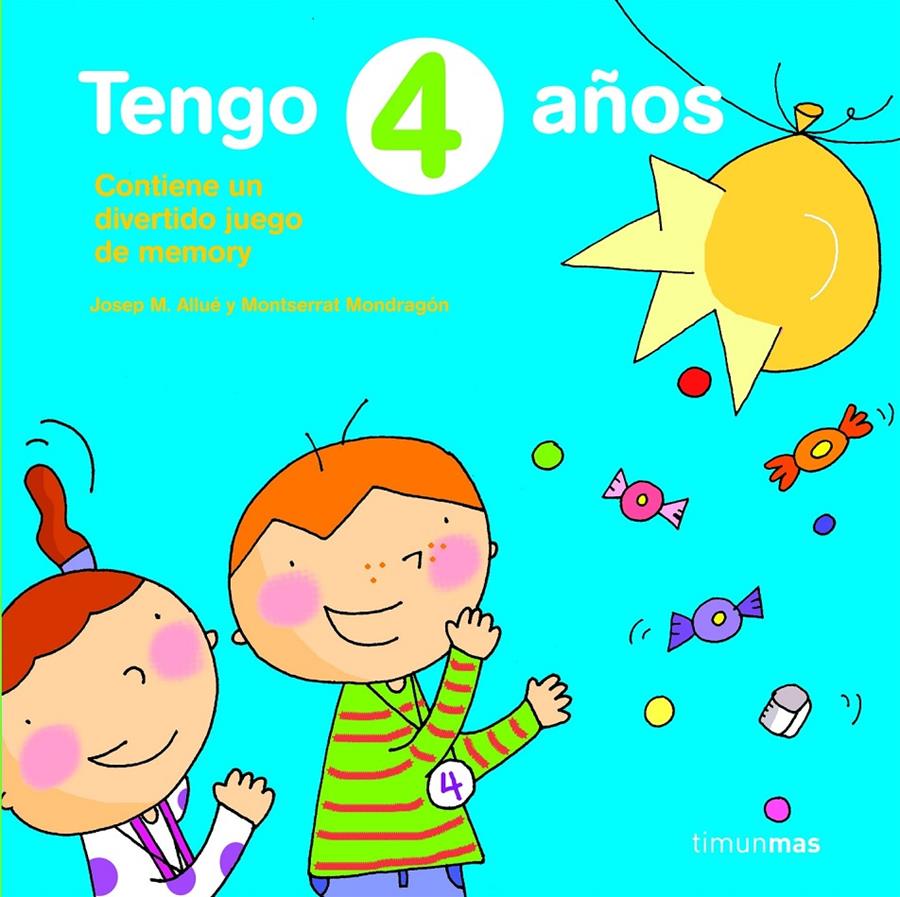TENGO 4 AÑOS | 9788408076636 | ALLUE, JOSEP | Galatea Llibres | Llibreria online de Reus, Tarragona | Comprar llibres en català i castellà online