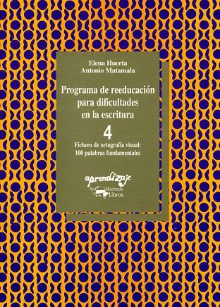 PROGRAMA DE REEDUCACION PARA DIFICULTADES EN LA ES | 9788477744061 | HUERTA, ELENA | Galatea Llibres | Llibreria online de Reus, Tarragona | Comprar llibres en català i castellà online