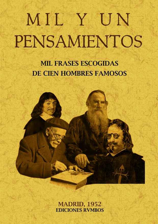 MIL Y UN PENSAMIENTOS | 9788497612913 | ANÓNIMO | Galatea Llibres | Llibreria online de Reus, Tarragona | Comprar llibres en català i castellà online