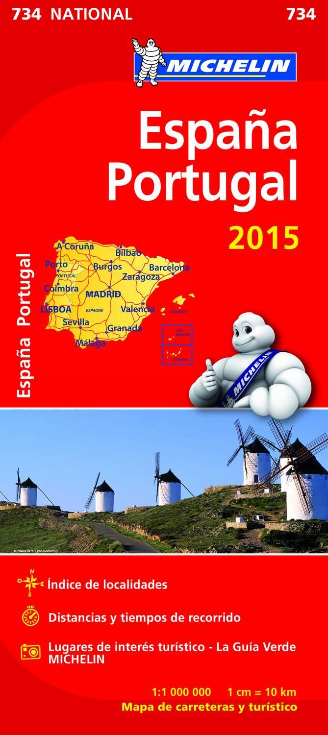 MAPA ESPAÑA-PORTUGAL (NATIONAL Nº734) | 9782067199569 | Galatea Llibres | Llibreria online de Reus, Tarragona | Comprar llibres en català i castellà online