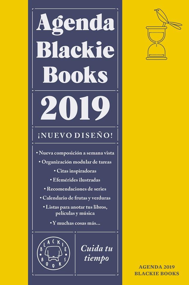 AGENDA BLACKIE BOOKS 2019 | 9788417059866 | Galatea Llibres | Llibreria online de Reus, Tarragona | Comprar llibres en català i castellà online