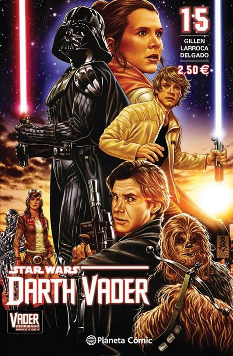 STAR WARS DARTH VADER Nº 15 (VADER DERRIBADO 6 DE 6) | 9788416543137 | KIERON GILLEN/SALVADOR LARROCA | Galatea Llibres | Llibreria online de Reus, Tarragona | Comprar llibres en català i castellà online