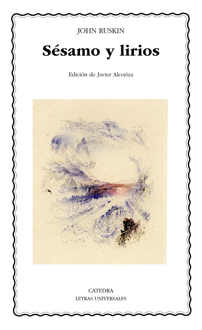 SÉSAMO Y LIRIOS | 9788437634500 | RUSKIN, JOHN | Galatea Llibres | Llibreria online de Reus, Tarragona | Comprar llibres en català i castellà online