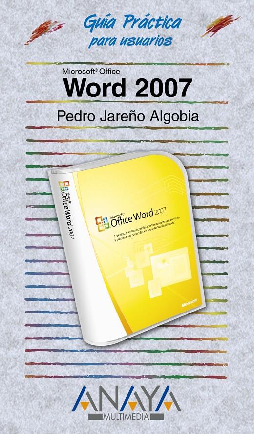 WORD 2007 G.P. | 9788441521650 | JAREÑO, PEDRO | Galatea Llibres | Librería online de Reus, Tarragona | Comprar libros en catalán y castellano online